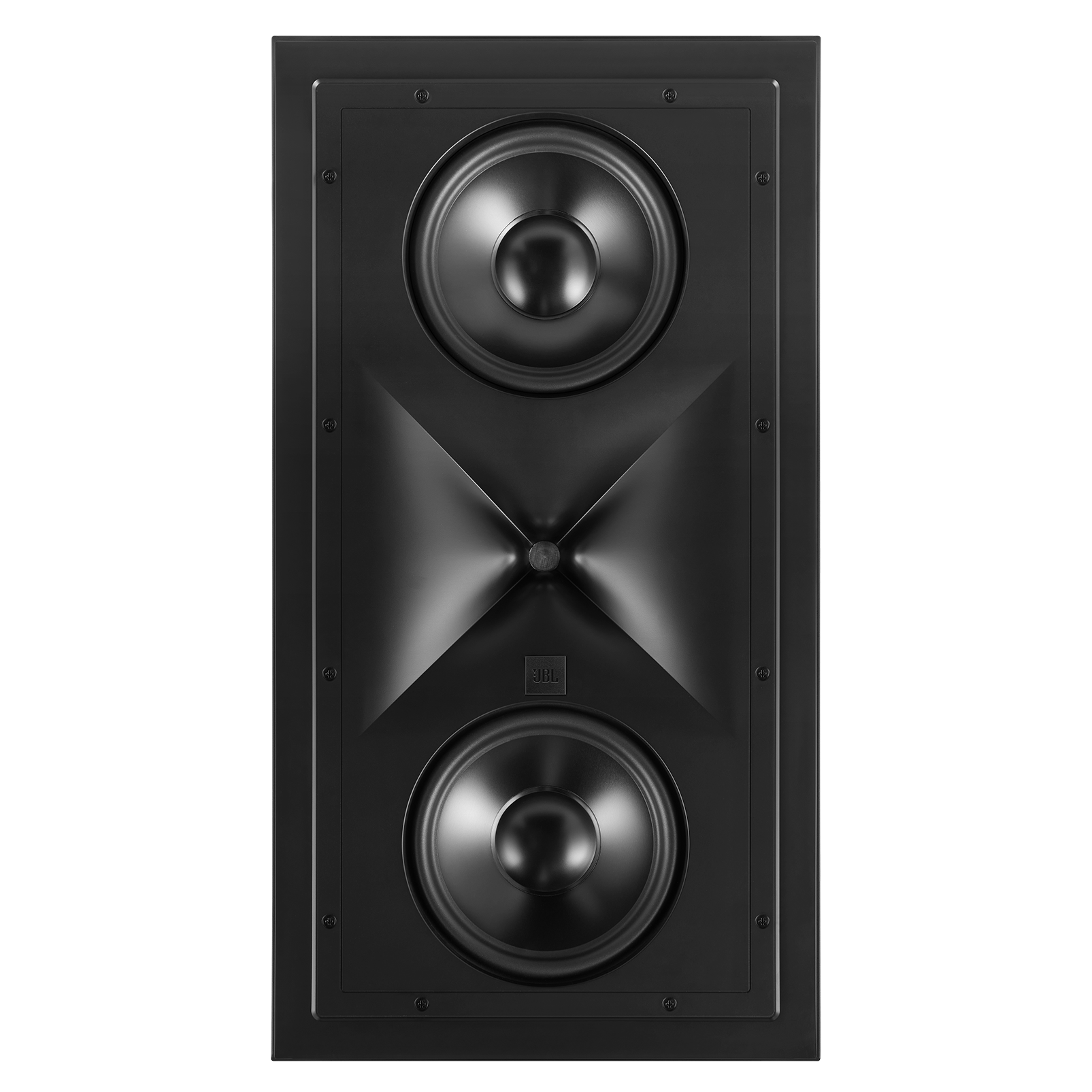 SCL-4XL - Black - 2-way Dual 8-inch (200mm) In-Wall Loudspeaker - Hero